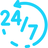 24/7 Uptime Guarantee